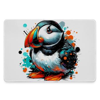 Puffin - Large Gaming Mouse Mat - grey - Front