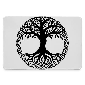 arbre de vie - Grand tapis de souris gamer - bruyère - Devant