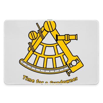 Sextant - Navigation Captain Sailing Sea Offshore - Large Gaming Mouse Mat - grey - Front