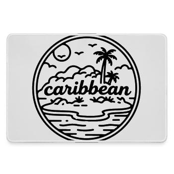 caribische eilanden - Grote gaming muismat - heather grijs - Voor