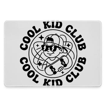 cool kids - Large Gaming Mouse Mat - grey - Front