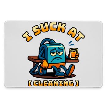 Ich seufze bei - Mousepad groß für Gamer - Grau - Vorne