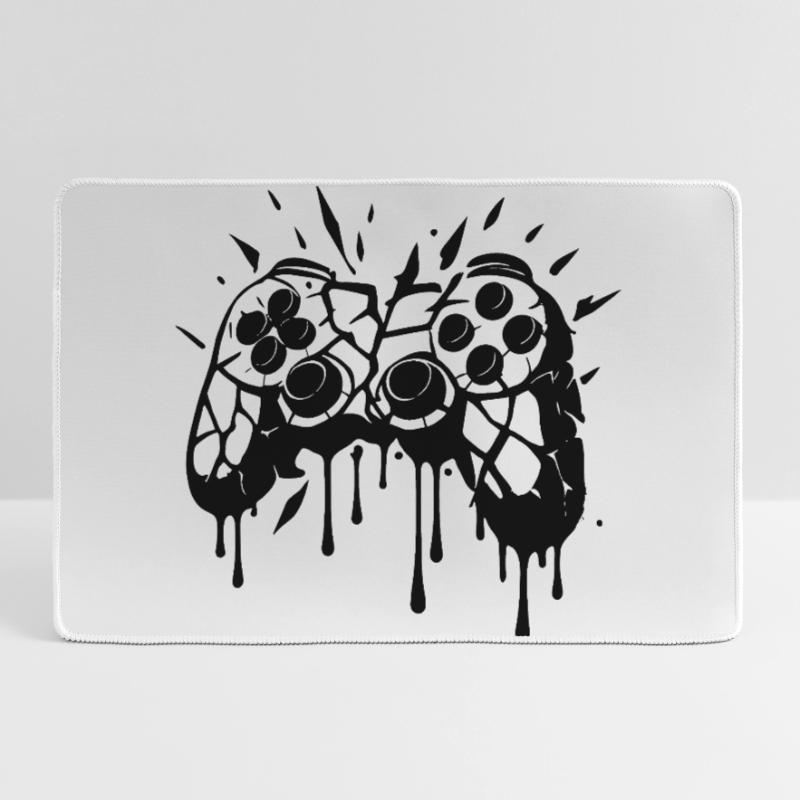Kaputter Controller Mousepad groß für Gamer