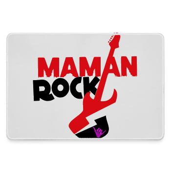 Maman rock - Grand tapis de souris gamer - bruyère - Devant
