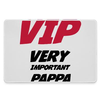 VIP Very Important Pappa - Large Gaming Mouse Mat - grey - Front
