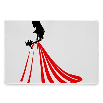 Bride - Large Gaming Mouse Mat - grey - Front
