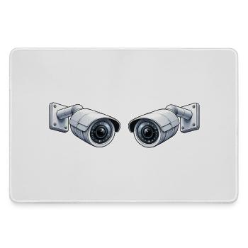 Caméra de surveillance - Grand tapis de souris gamer - bruyère - Devant