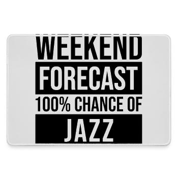 Jazz - Mousepad groß für Gamer - Grau - Vorne