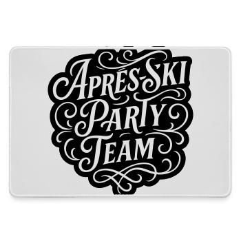 Après Ski Party Team - Large Gaming Mouse Mat - grey - Front