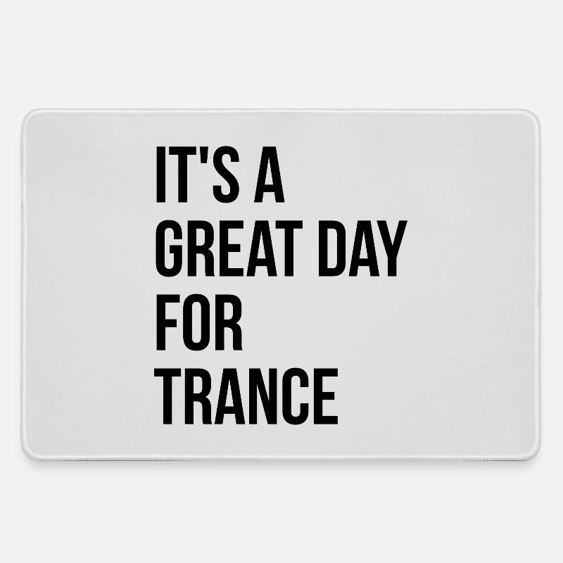Trance - Large Gaming Mouse Mat - grey