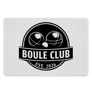 Boule Club Classic Sport Emblem - Large Gaming Mouse Mat - grey - Front