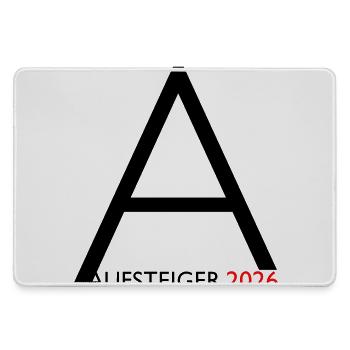 Aufsteiger 2026 Aufstieg - Mousepad groß für Gamer - Grau - Vorne