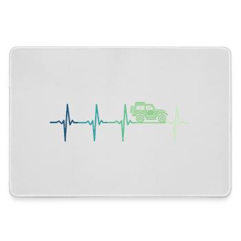 off road 4x4 offroad off-road vehicle - Grand tapis de souris gamer - bruyère - Devant