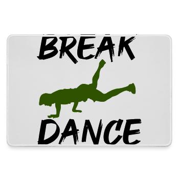 Breakdance - Mousepad groß für Gamer - Grau - Vorne