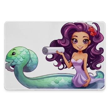 Sorcière sous-marine avec un rôle - Grand tapis de souris gamer - bruyère - Devant
