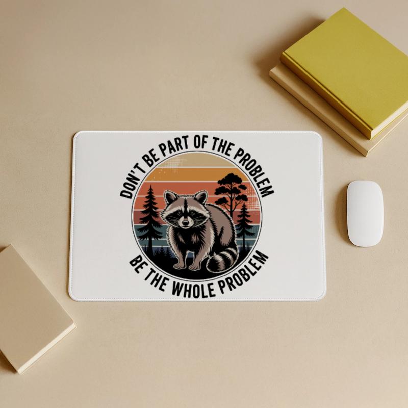 Sei nicht Teil des Problems, sei das ganze Problem. Mousepad groß für Gamer