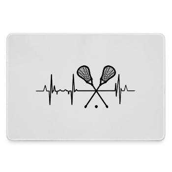 Lacrosse Heartline - Large Gaming Mouse Mat - grey - Front