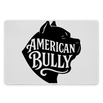 American Bully Bulldog chien français t shirt - Grand tapis de souris gamer - bruyère - Devant