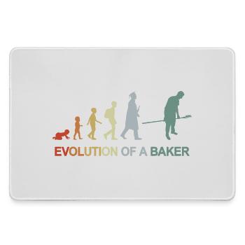 Vintage Baker Evolution - Large Gaming Mouse Mat - grey - Front