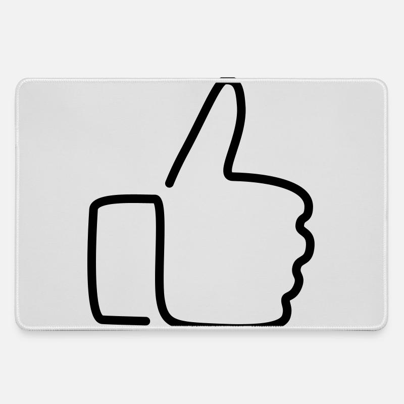 Thumps up - Large Gaming Mouse Mat - grey
