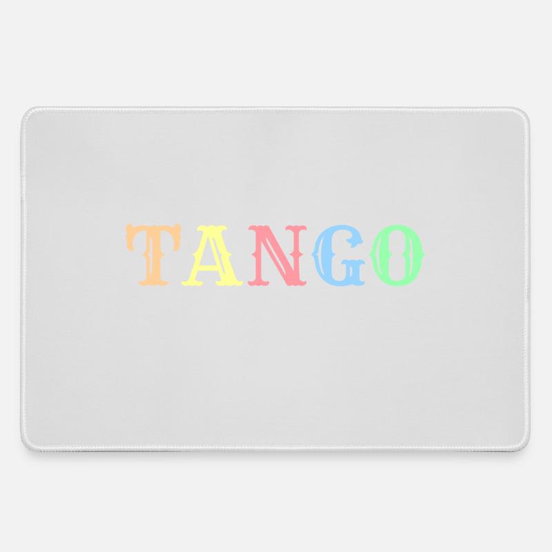 Tango Argentina - Large Gaming Mouse Mat - grey