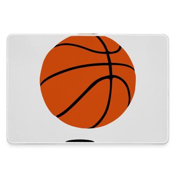 Basketball - Deluxe Edition - 2c 2 Schatten - Mousepad groß für Gamer - Grau - Vorne