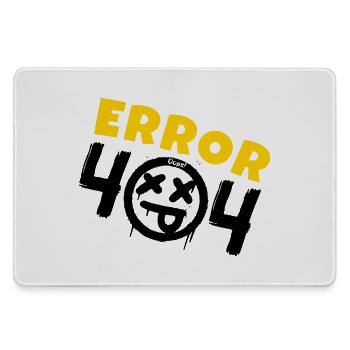 Error 404 Not Found - Large Gaming Mouse Mat - grey - Front