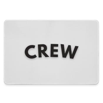 crew - Large Gaming Mouse Mat - grey - Front