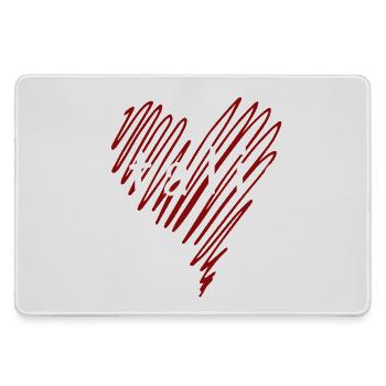 Ich liebe Italien, italienischen Stolz - Mousepad groß für Gamer - Grau - Vorne
