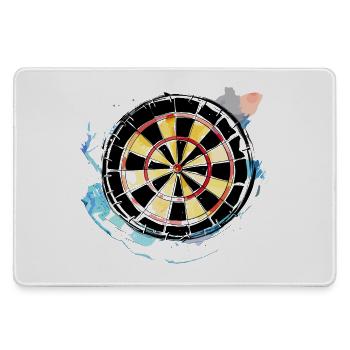Croquis de jeu de fléchettes - Grand tapis de souris gamer - bruyère - Devant