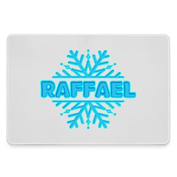 Prénom Raffael - Grand tapis de souris gamer - bruyère - Devant