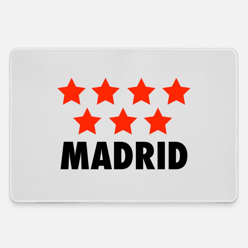 Madrid - Large Gaming Mouse Mat - grey