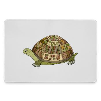 Schildkröte - Mousepad groß für Gamer - Grau - Vorne