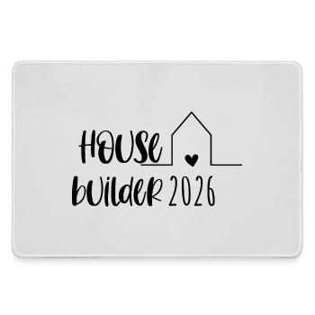 Constructeur de maisons 2026 Cadeau Maison de rêve - Grand tapis de souris gamer - bruyère - Devant