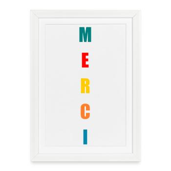 MISTRESS. THANK YOU. THANK YOU MISTRESS. MISTRESS - Framed poster (27 × 37 cm) - white - Front