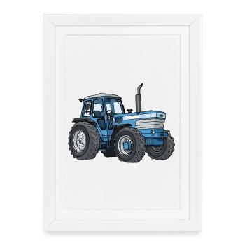 TW 35 - Affiche encadrée (27 × 37 cm) - blanc - Devant