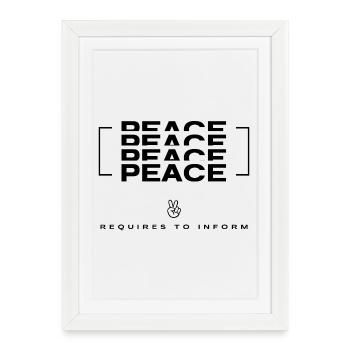Manifestateur signature - Human Design - Affiche encadrée (27 × 37 cm) - blanc - Devant