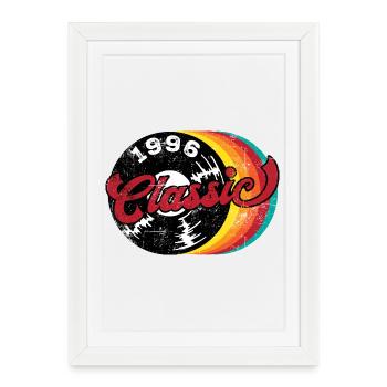 Vinyle Classic Music 1996 - Affiche encadrée (27 × 37 cm) - blanc - Devant