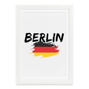 Berlin, Germany - Framed poster (27 × 37 cm) - white - Front