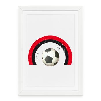 BALL sous la proue - Affiche encadrée (27 × 37 cm) - blanc - Devant