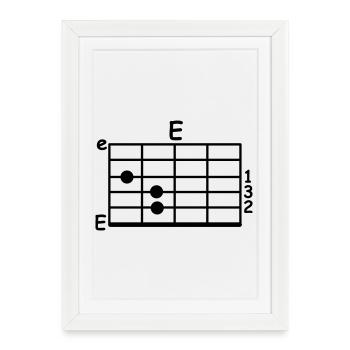 accord - Affiche encadrée (27 × 37 cm) - blanc - Devant