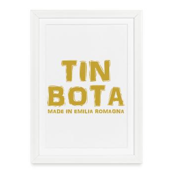 tin bota t-shirt Emilia Romagna t-shirt - Affiche encadrée (27 × 37 cm) - blanc - Devant