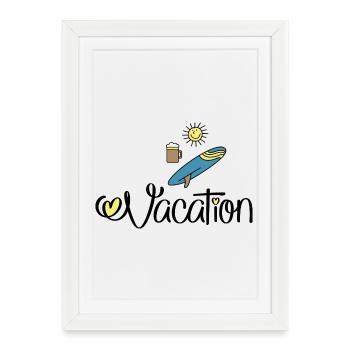 Holidays and celebrations - Framed poster (27 × 37 cm) - white - Front