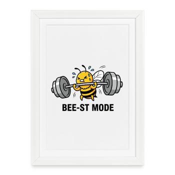 Buzz Lift - Affiche encadrée (27 × 37 cm) - blanc - Devant