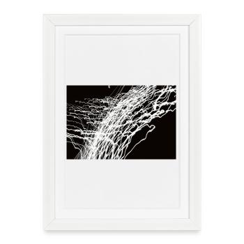 Lichtspiele 1 - Framed poster (27 × 37 cm) - white - Front