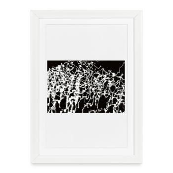Lichtspiele 7 - Framed poster (27 × 37 cm) - white - Front