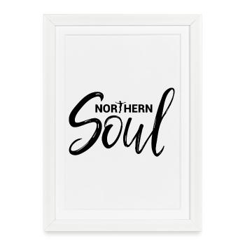 Northern Soul - Framed poster (27 × 37 cm) - white - Front