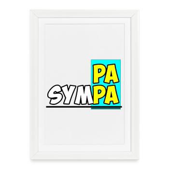 Nice Dad - Framed poster (27 × 37 cm) - white - Front