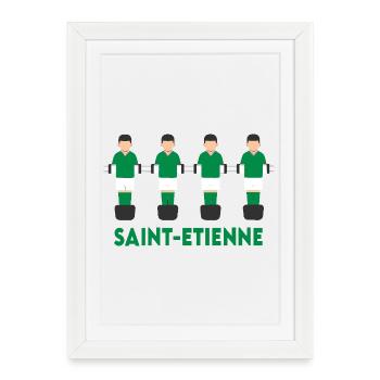 Etienne - Framed poster (27 × 37 cm) - white - Front
