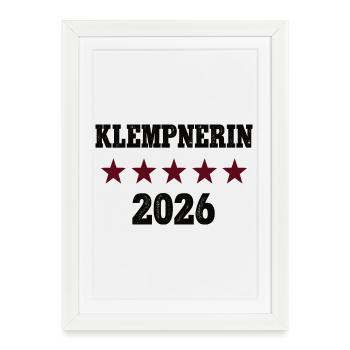 Plumber Profession Training Apprenticeship Plumbing 2026 - Framed poster (27 × 37 cm) - white - Front